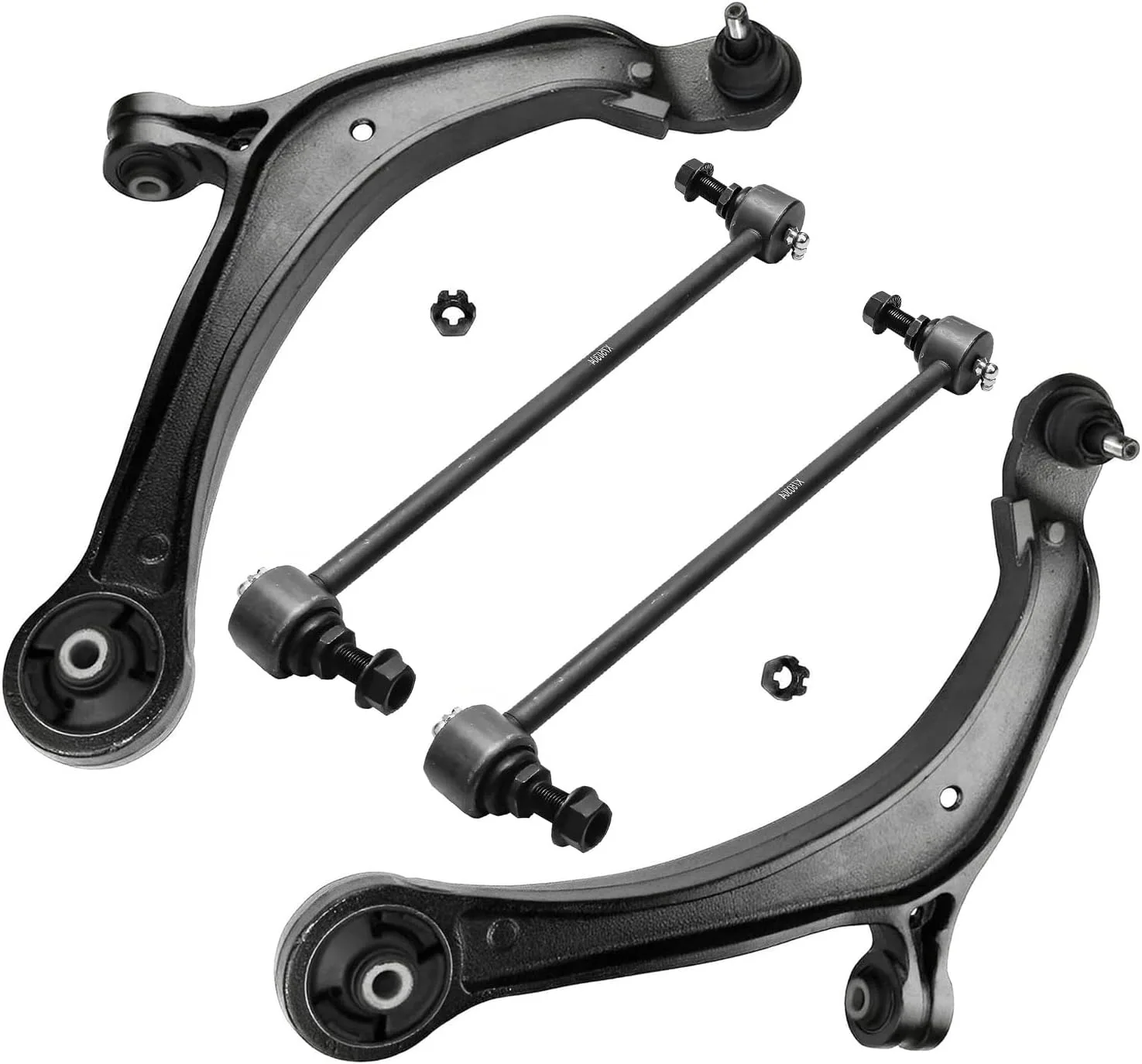Detroit Axle 4Pc Front End Control Arms Kit For 2011 2017 Honda Odyssey Lower