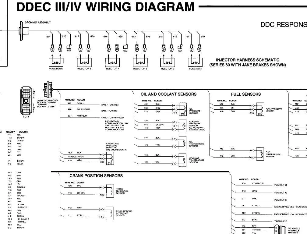 Detroit Ddec 2 Ecm Wiring Diagram Wiring Diagram