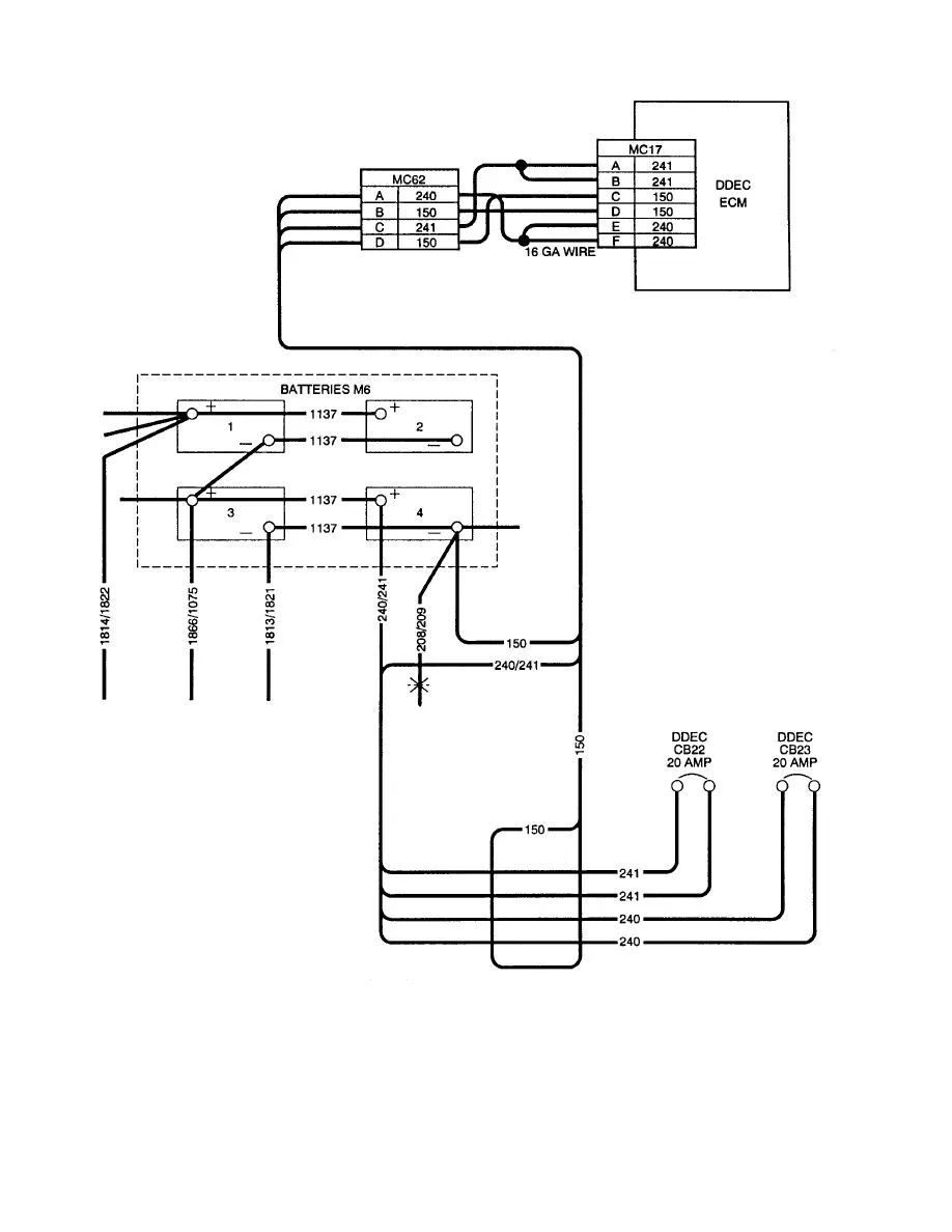 Detroit Ddec 2 Wiring Diagram Wiring Diagram