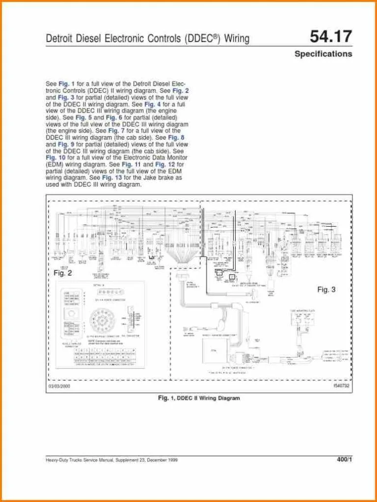 Detroit Ddec 4 Ecm Wiring Diagram