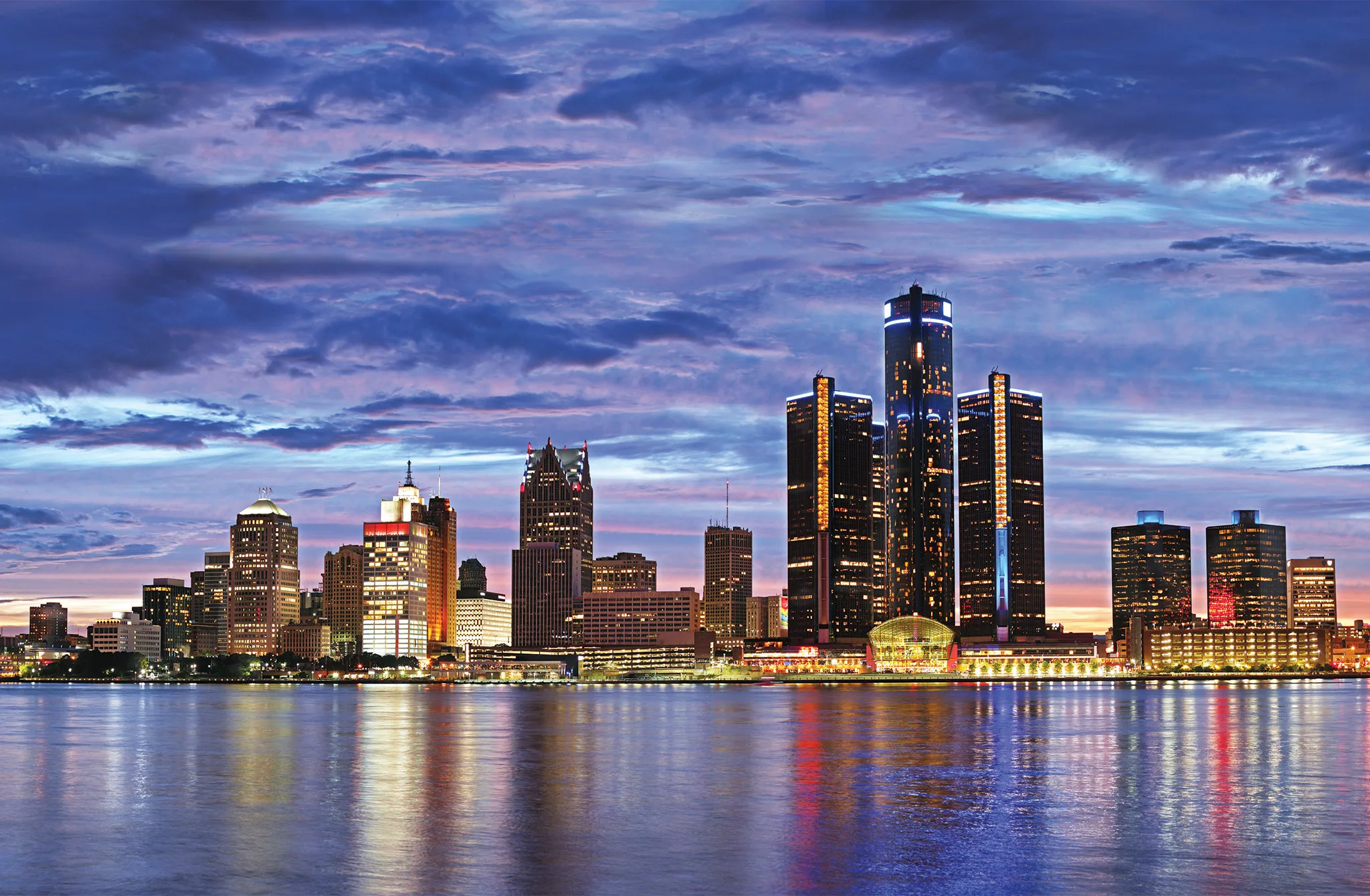 Detroit Skyline Wallpaper ① Wallpapertag