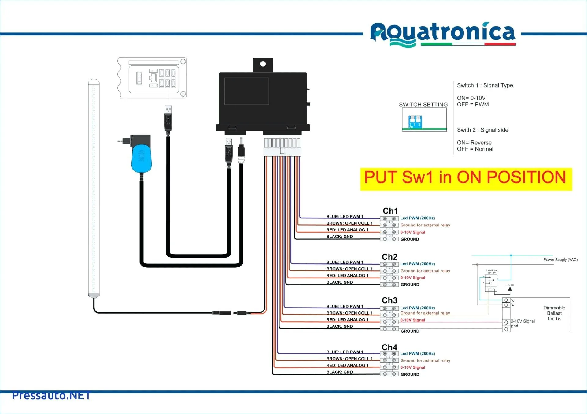 Diagram 0 10V Dimmer Circuit Diagram