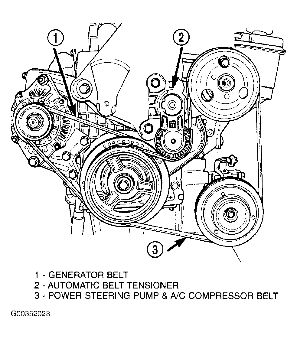 Diagram 01 Dodge Neon Belt Diagram