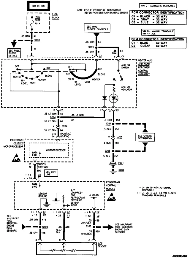 Diagram 02 Cavalier Ac Wiring Diagram