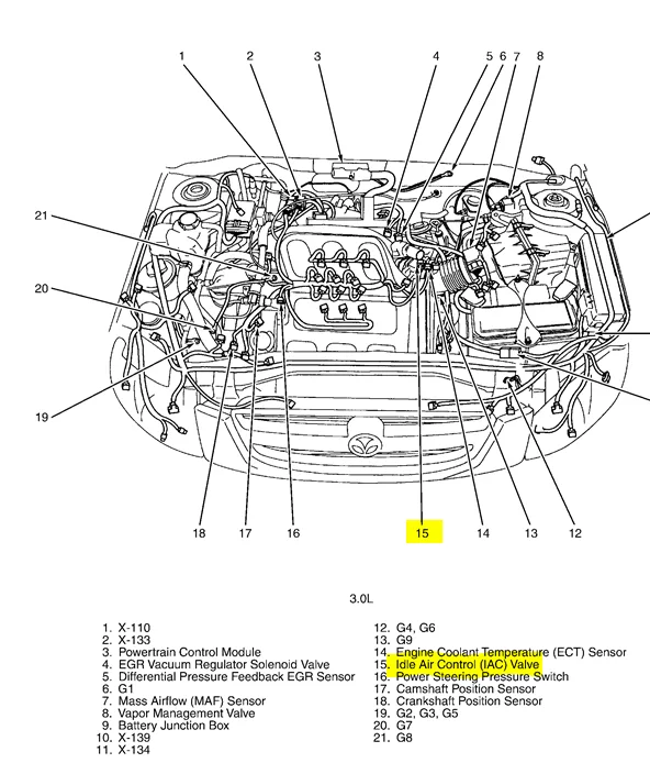Diagram 03 Mazda Tribute Engine Compartment Diagram