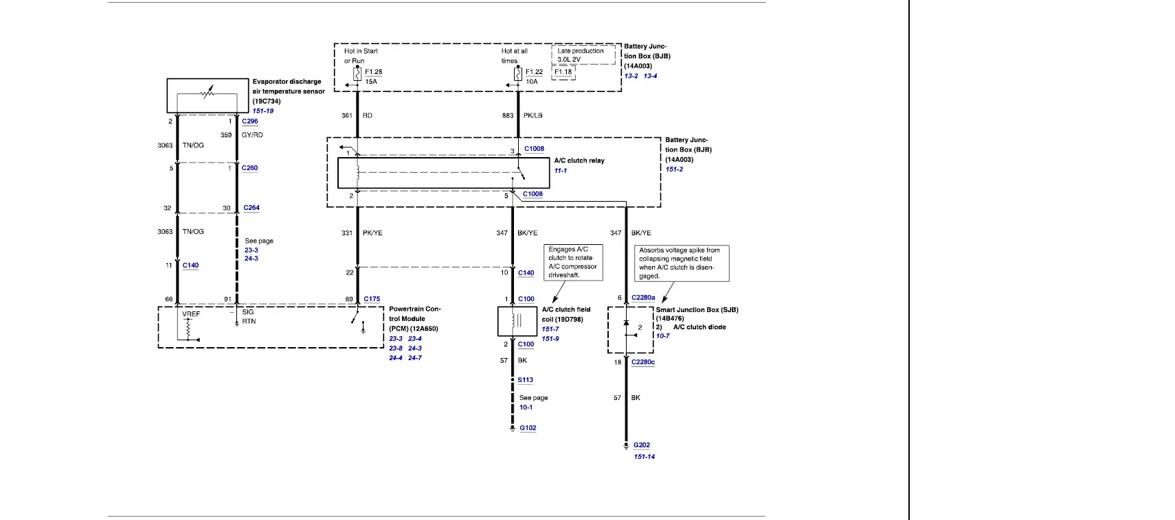 Diagram 03 Taurus A Cpressor Wire Diagram