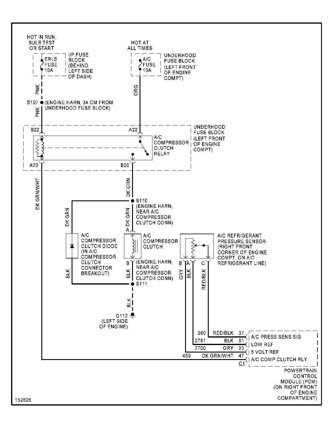 Diagram 05 Cavalier Wiring Diagram A Cpressor