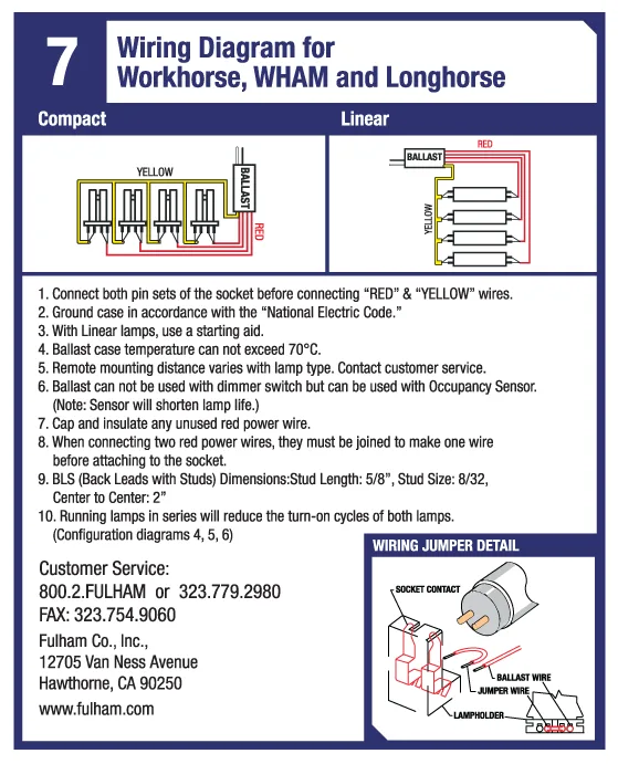 Diagram 1 L Ballast Wiring Diagram