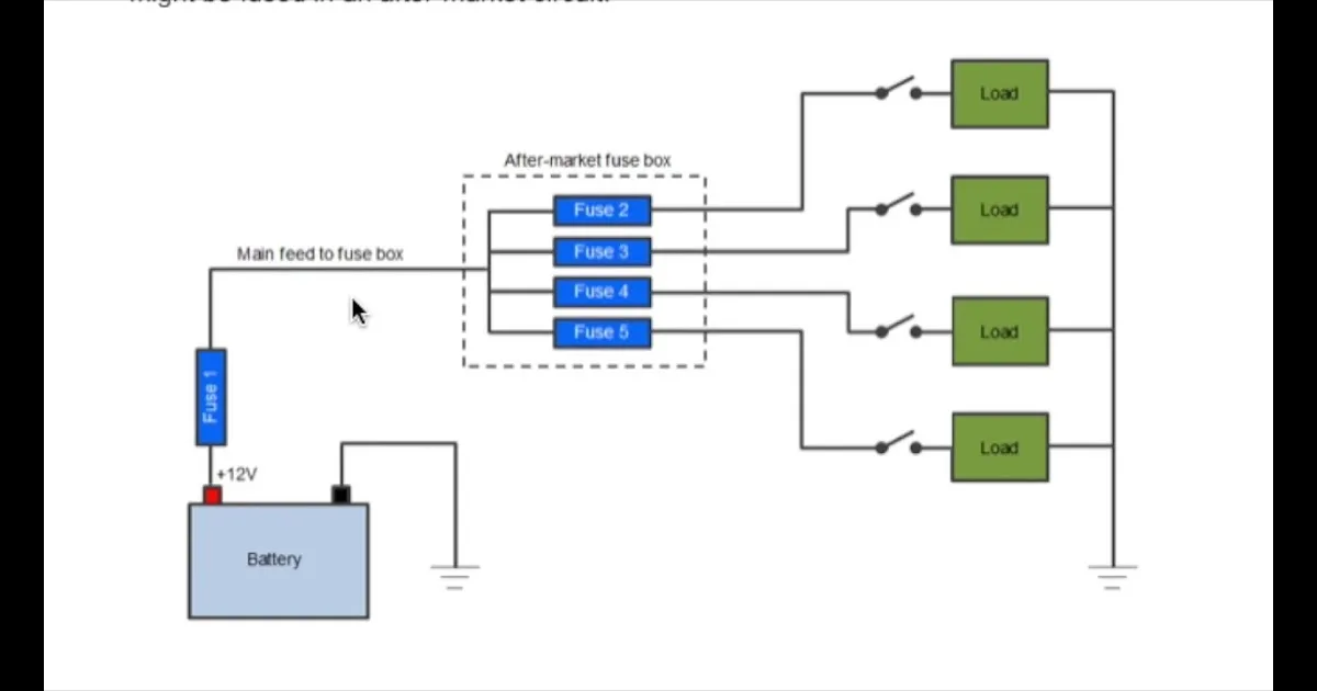 Diagram 12 Volt Battery Wiring Diagram House