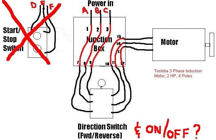 Diagram 12 Wire 3 Phase 220 Vac Motor Wiring Diagrams