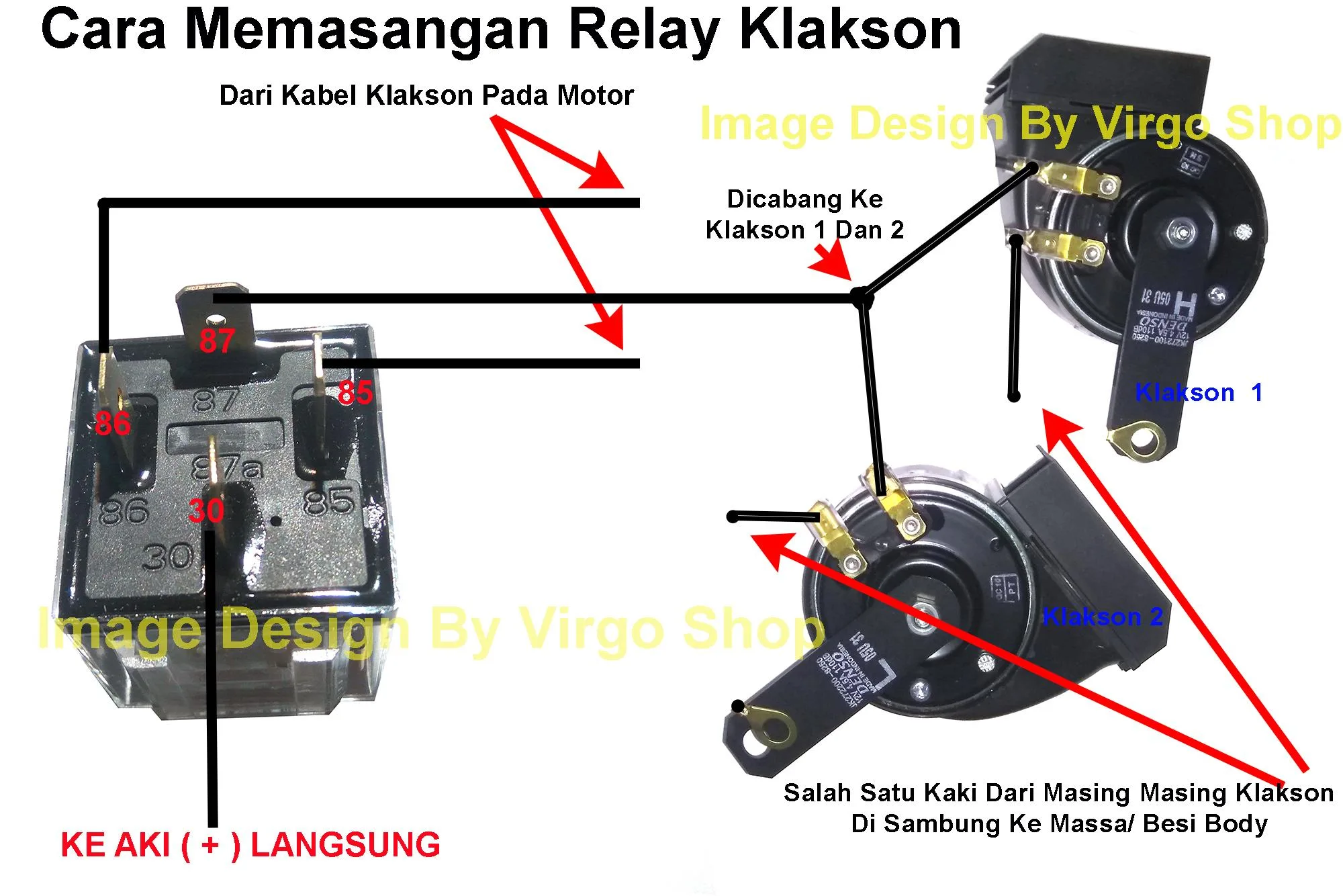 Diagram 12V 40A Relay Wire Diagram