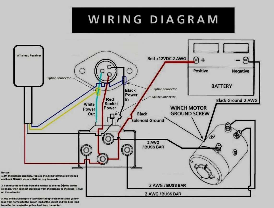 Diagram 12V Solenoid Wiring Diagram For Super Winches