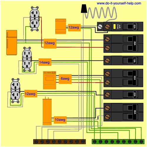 Diagram 12V Wiring Diagrams For Circuit Breakers