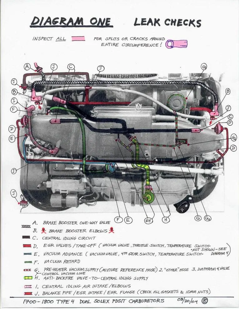 Diagram 1600Cc Dual Port Vw Engine Diagram Intake
