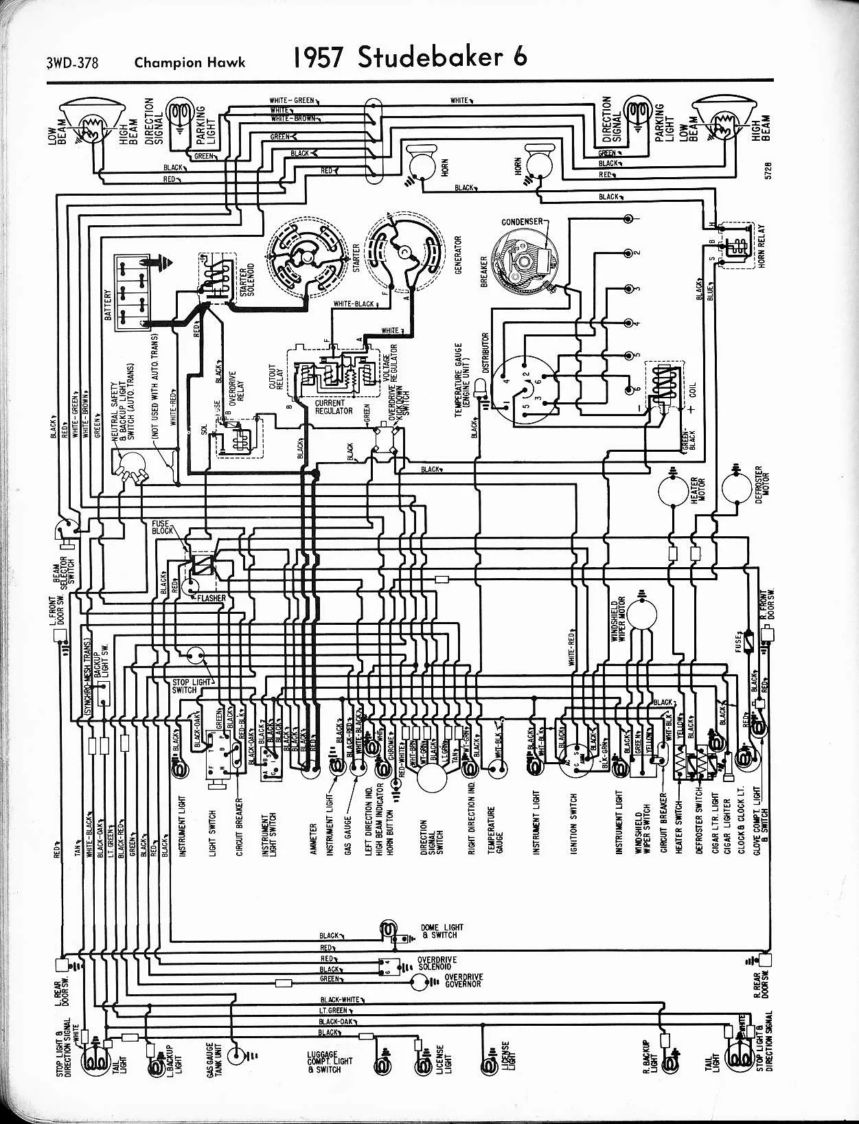 Diagram 1950 Studebaker Champion Wiring Diagrams