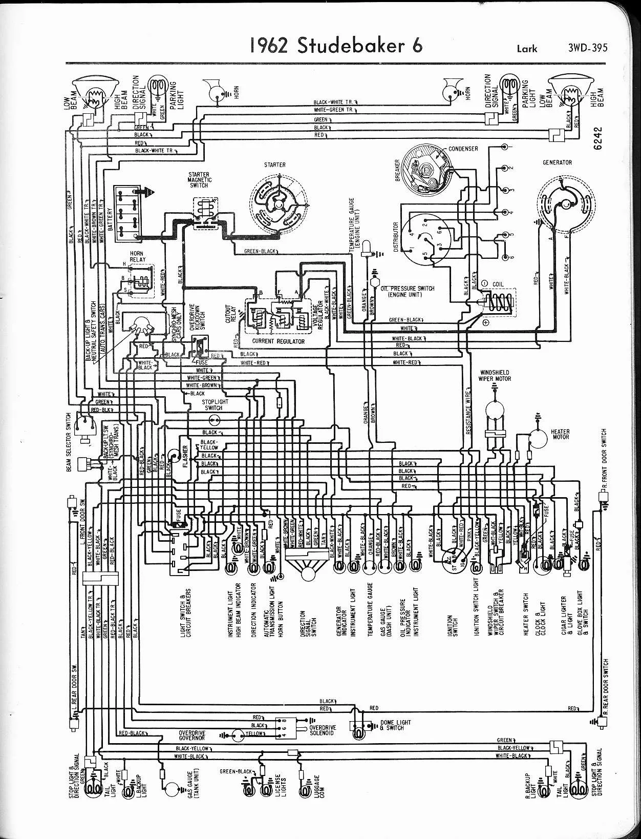 Diagram 1950 Studebaker Wiring Diagram Schematic