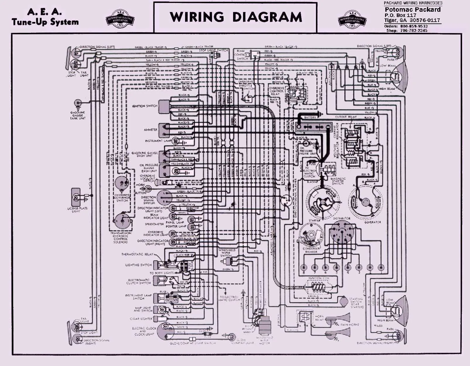 Diagram 1951 Packard Wiring Diagram