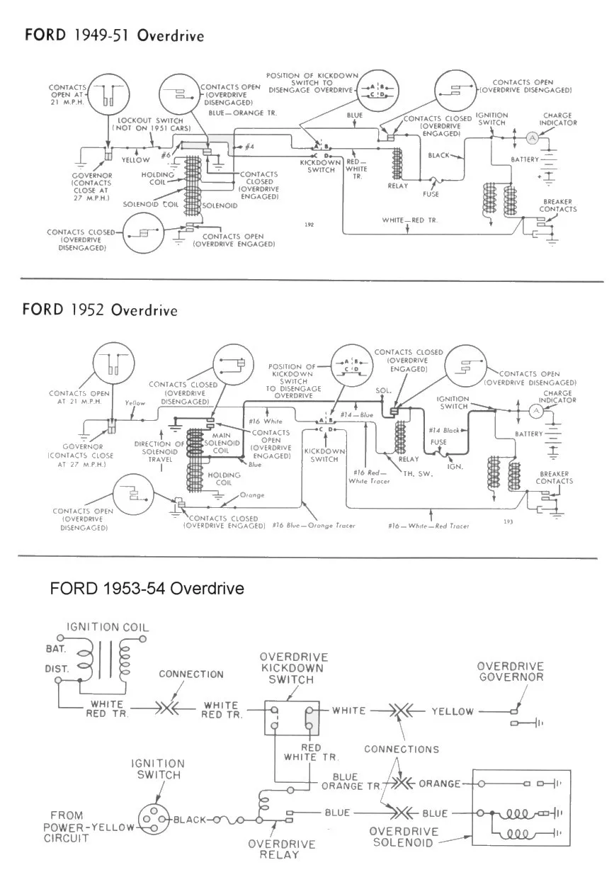 Diagram 1954 Ford Customline Wiring Diagram