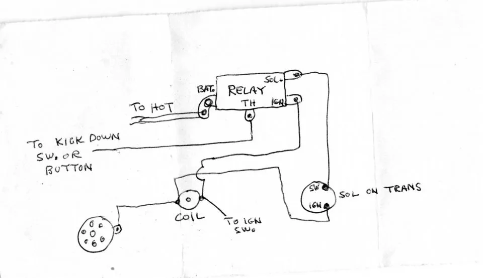 Diagram 1955 Chevy Overdrive Wiring Diagram