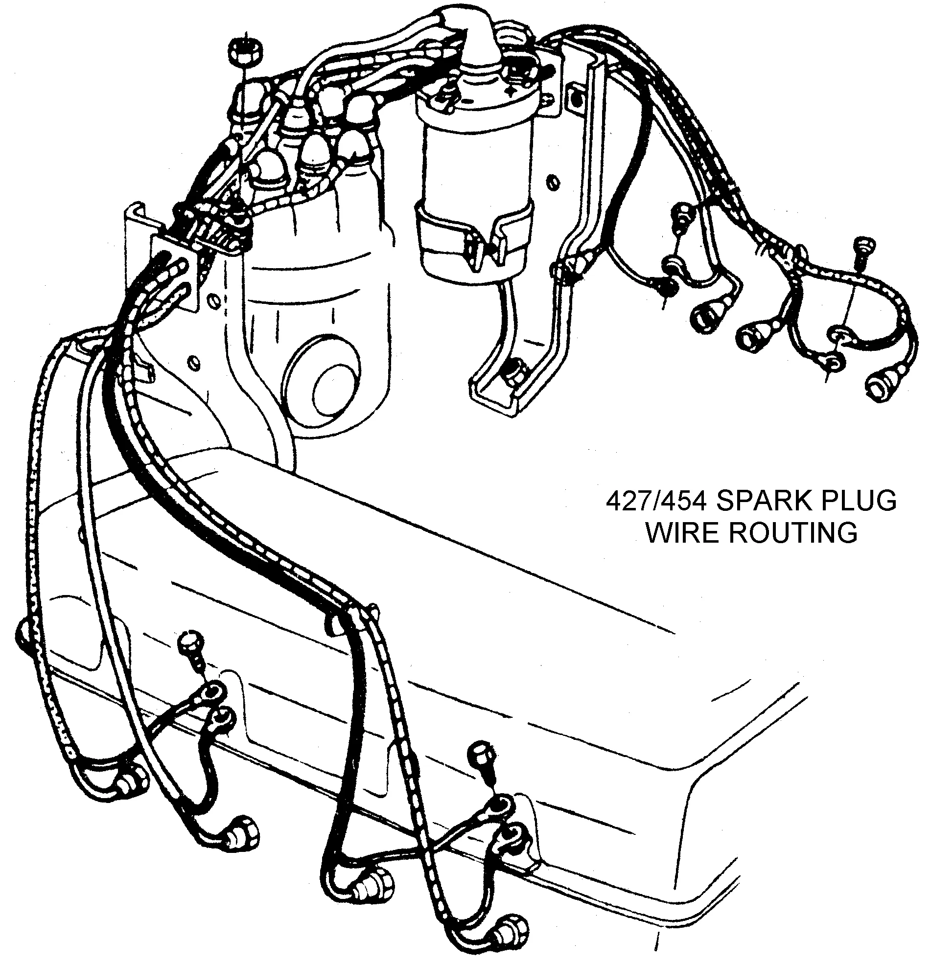 Diagram 1955 Chevy Spark Plug Wiring Diagram