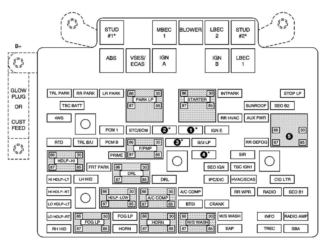 Diagram 1956 Chevy Fuse Box Diagram