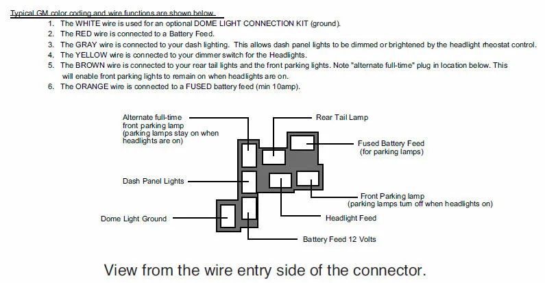 Diagram 1957 Chevy Headlight Switch Diagram