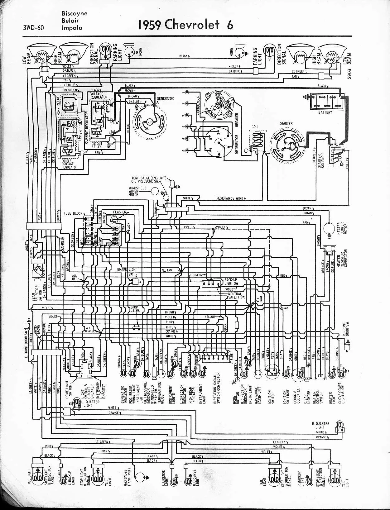 Diagram 1959 Chevy Apache Wiring Diagrams