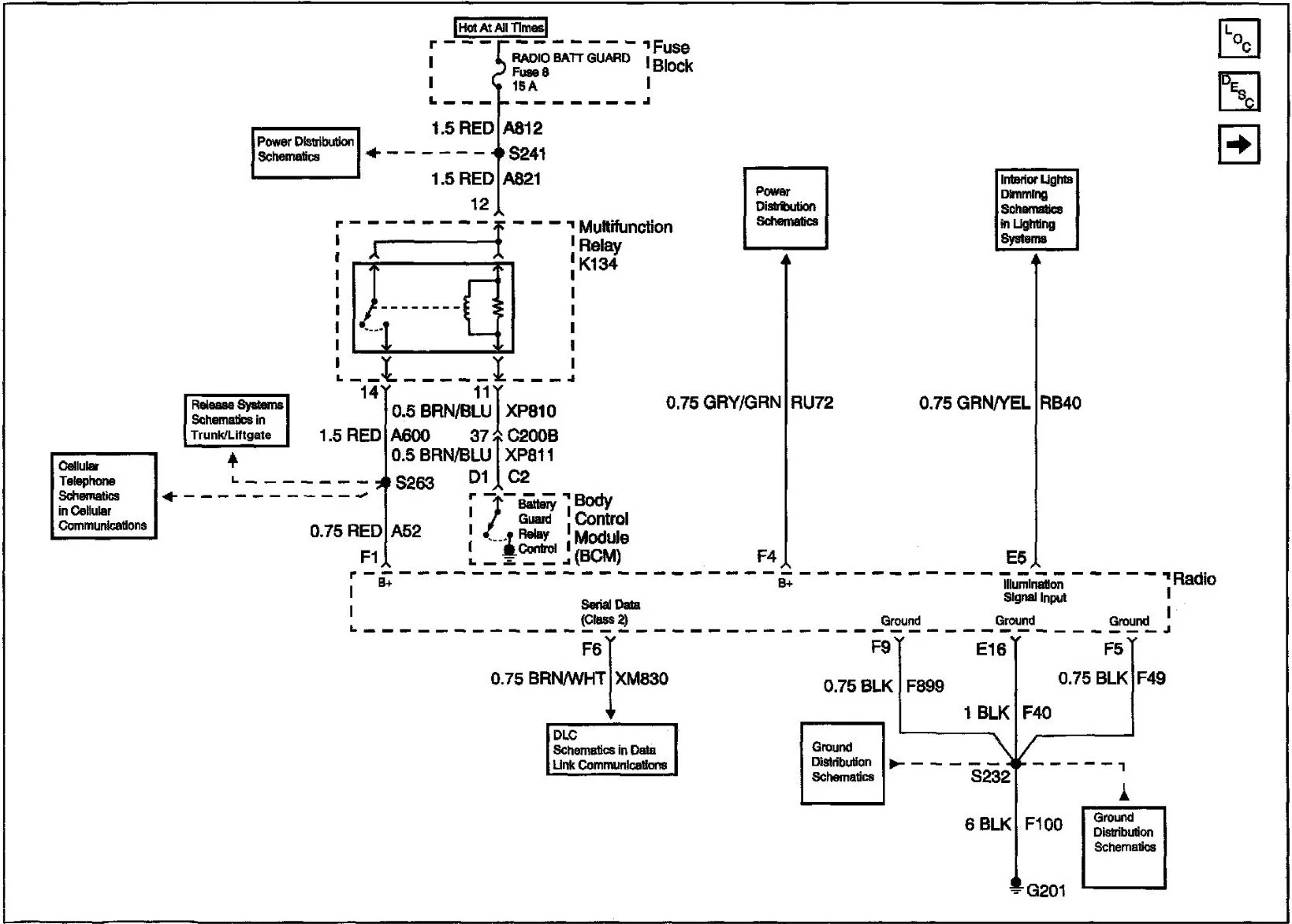 Diagram 1961 Cadillac Radio Wiring Diagram