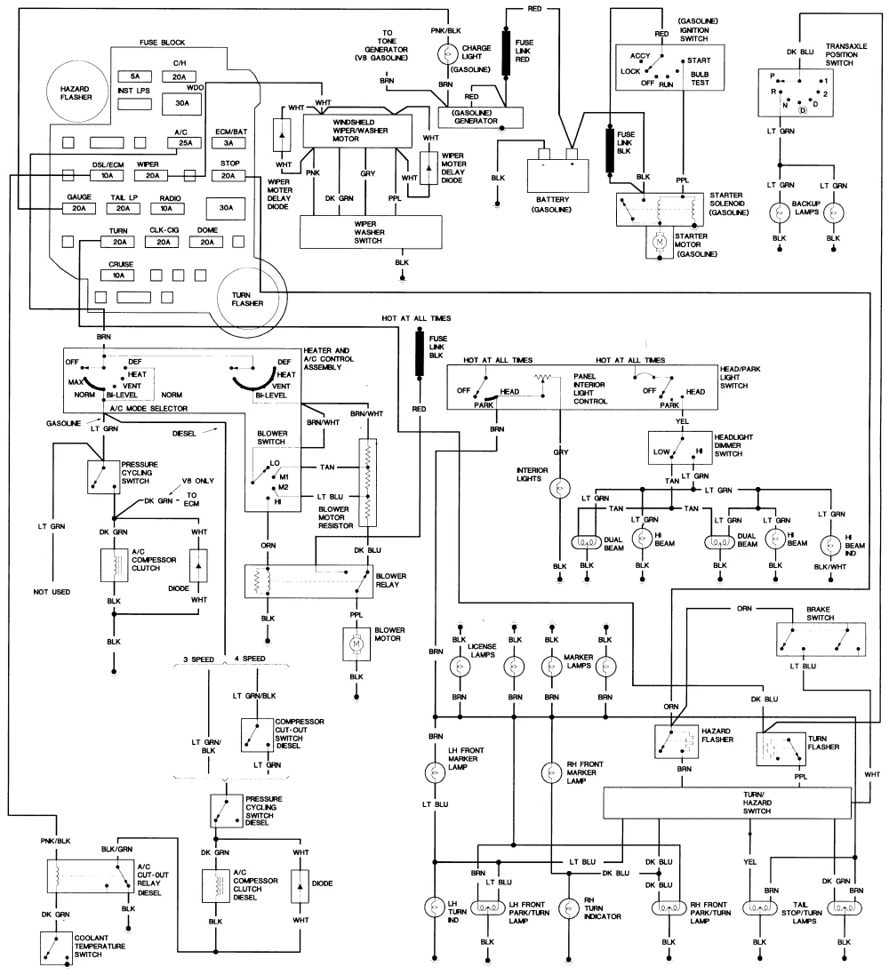 Diagram 1962 Oldsmobile Wiring Diagram