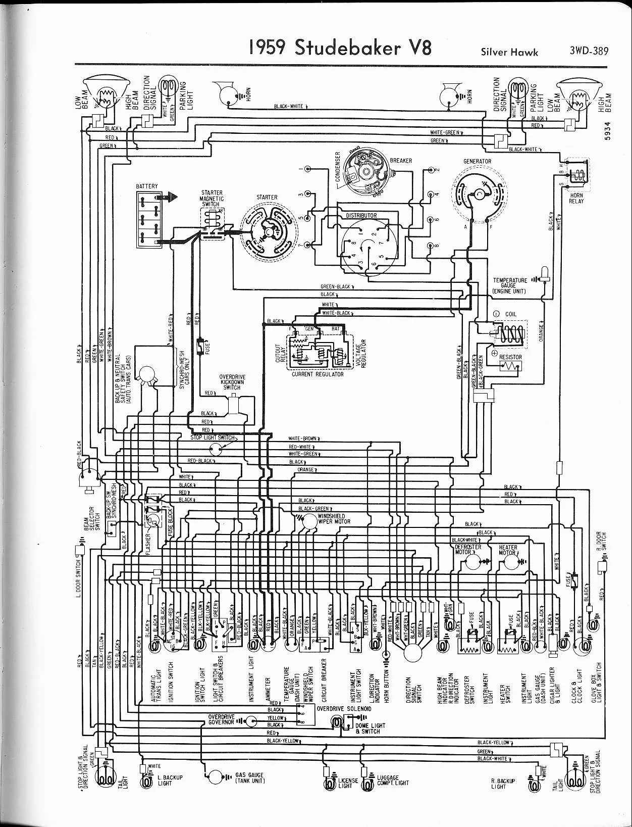 Diagram 1962 Studebaker Wiring Diagrams
