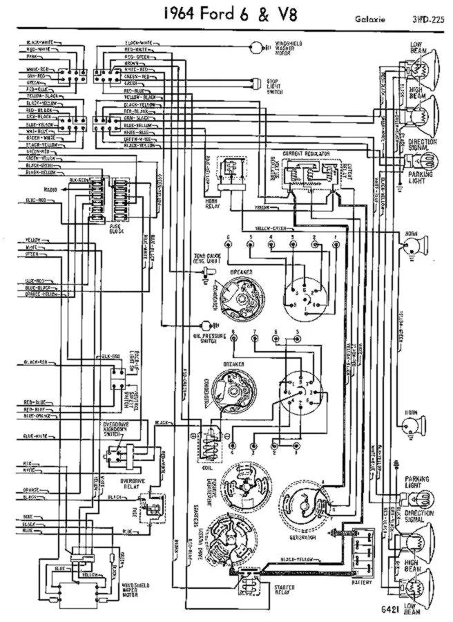 Diagram 1963 Ford Galaxie 500 Xl Wiring Diagram