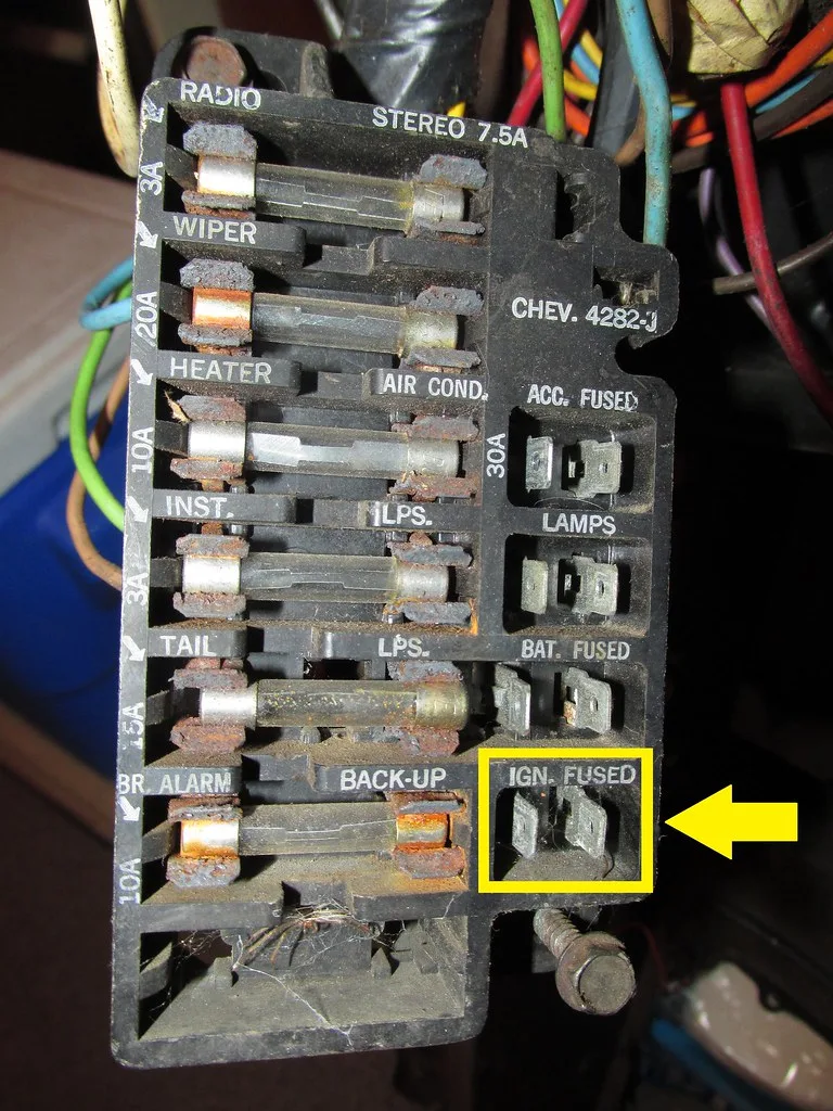 Diagram 1964 Chevelle Fuse Box Diagram