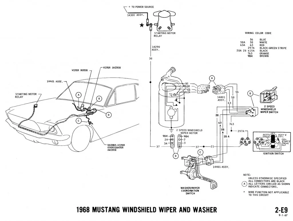 Diagram 1964 Ford Falcon Wiper Switch Wiring Diagram