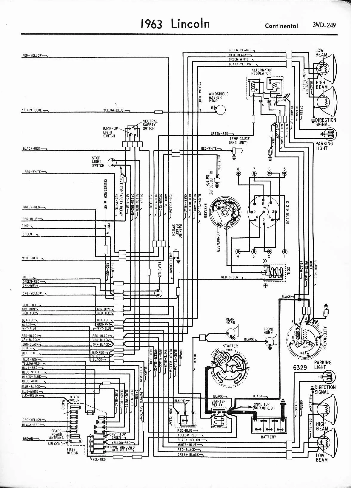 Diagram 1964 Lincoln Vacuum Wiring Diagram