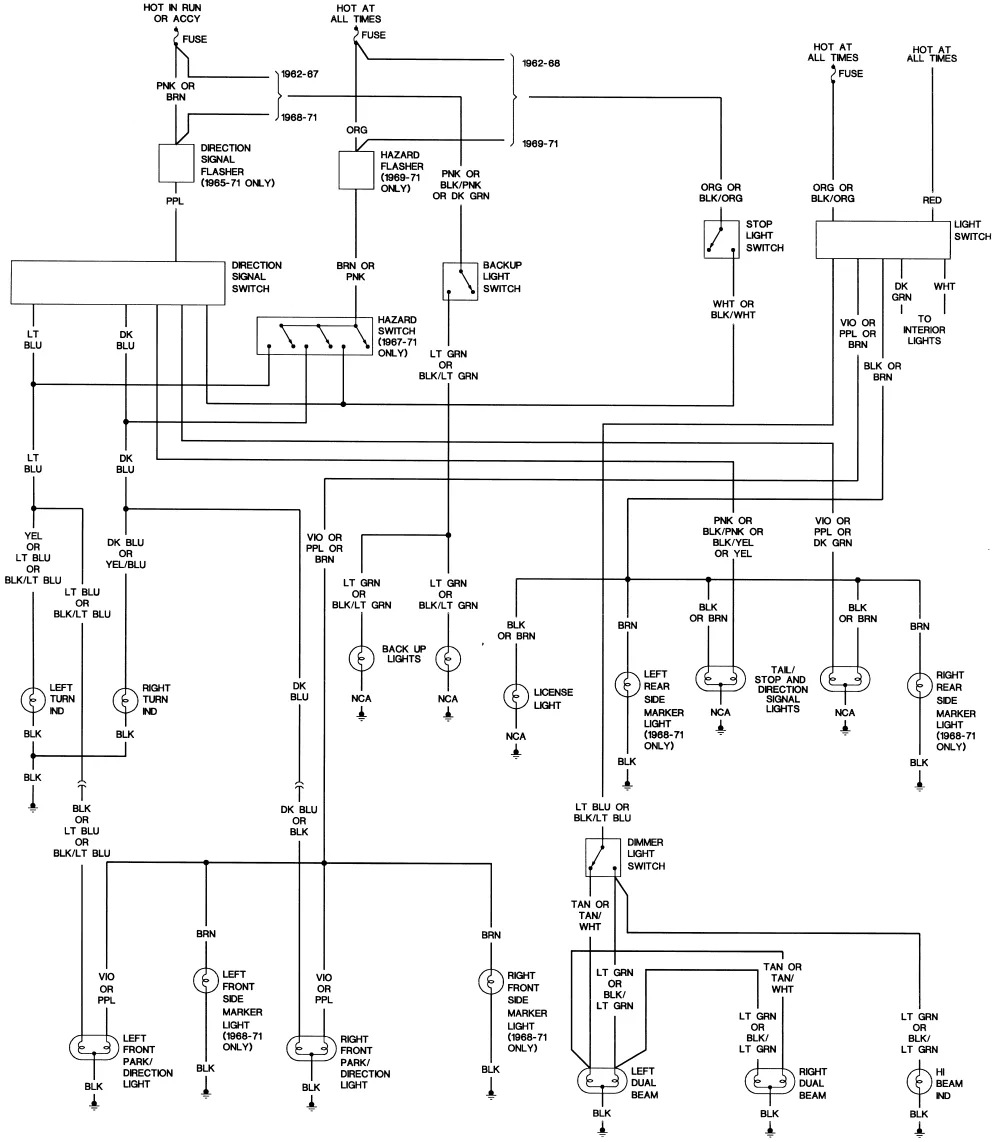 Diagram 1964 Nova Wiring Diagram Heater
