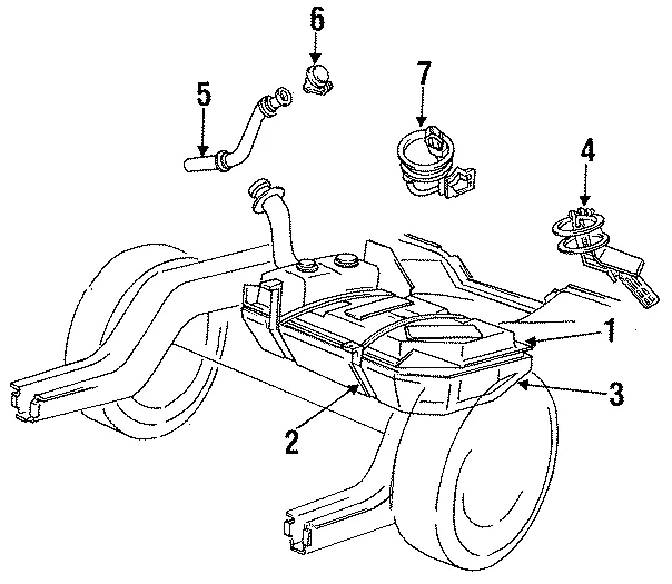 Diagram 1965 Ford Mustang Fuel System Diagram