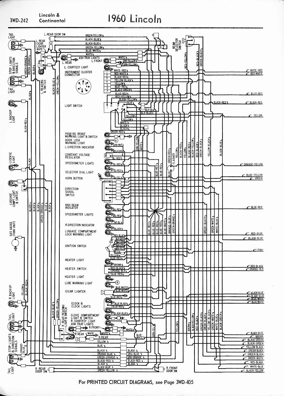 Diagram 1965 Lincoln Wiring Diagrams Automotive