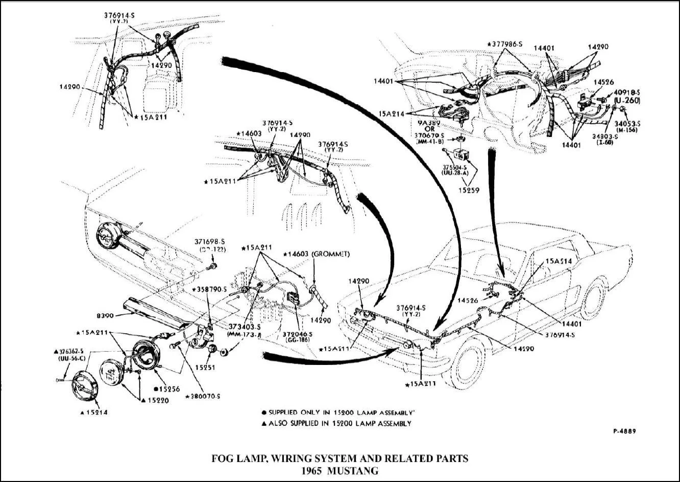 Diagram 1965 Mustang Gt Fog Light Wiring Diagrams