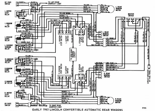 Diagram 1966 Ford Convertible Wiring Diagram Schematic