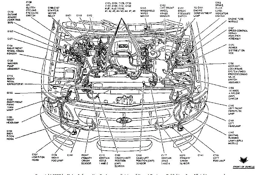 Diagram 1966 Ford Diagram Horn