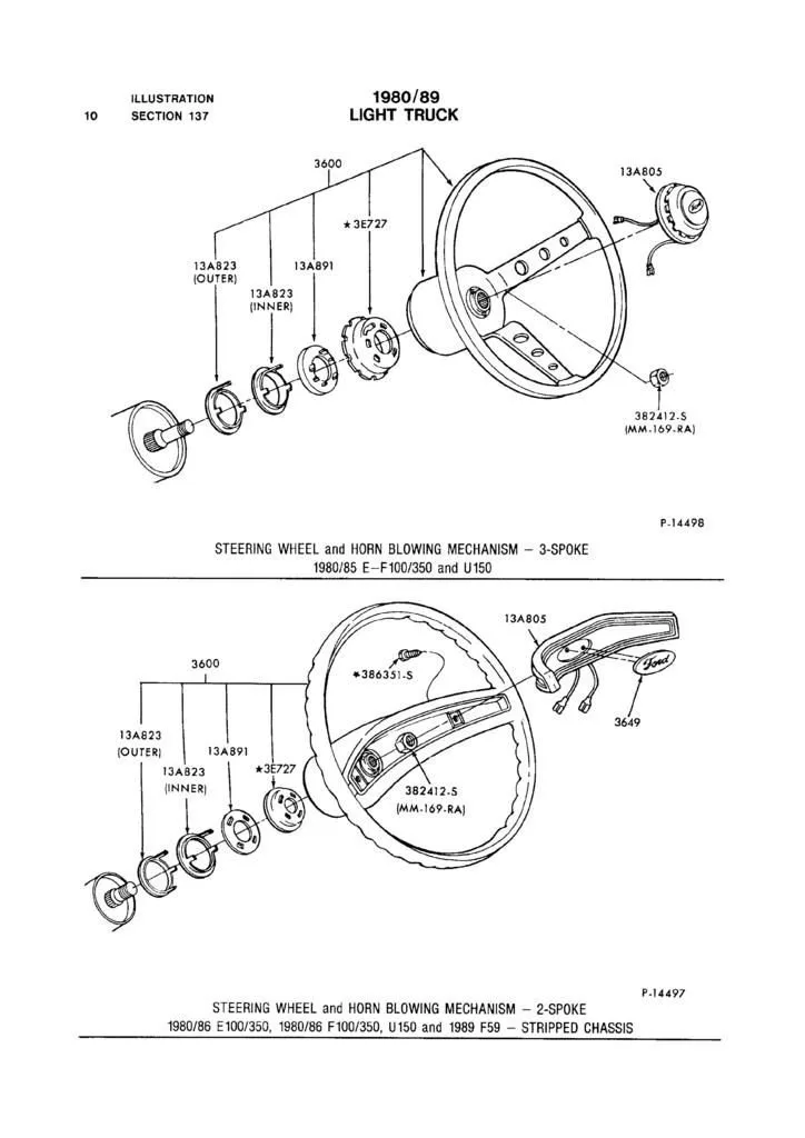 Diagram 1966 Ford Diagram Horn