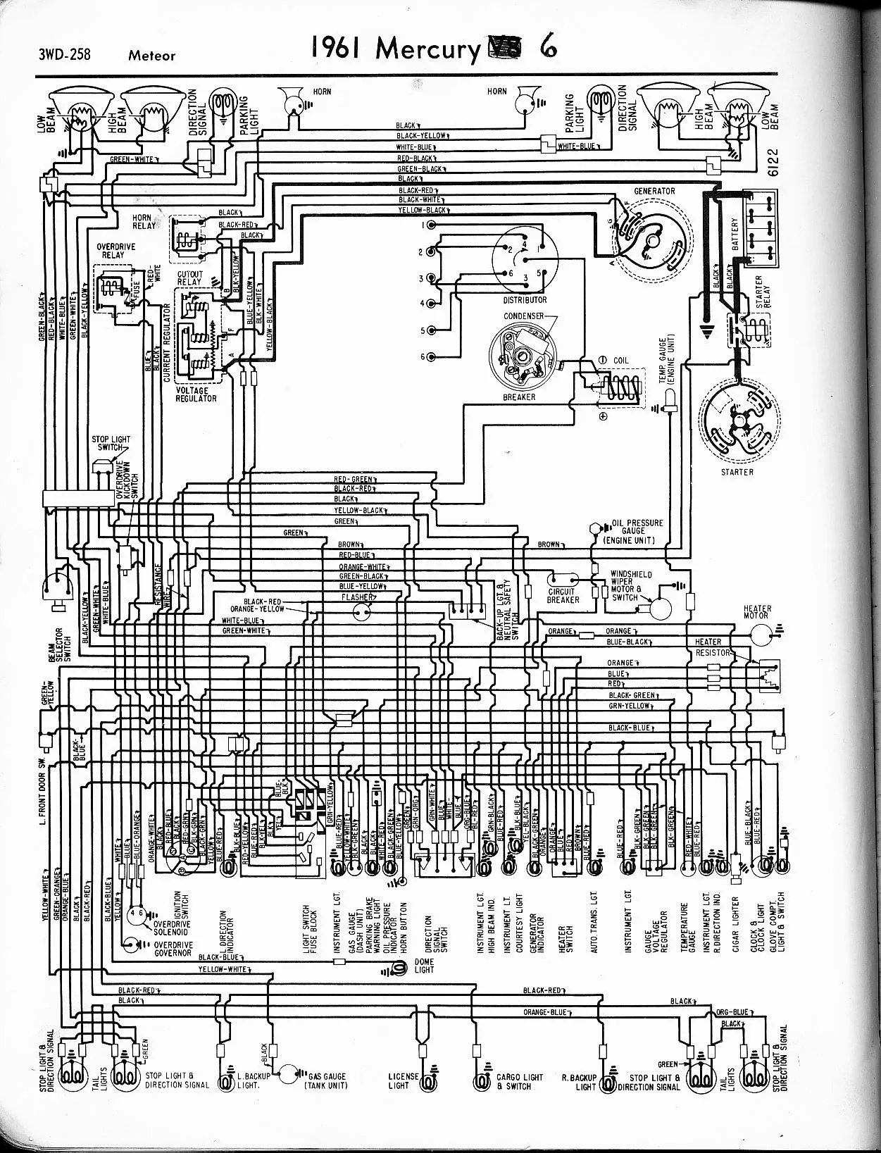 Diagram 1966 Mercury Montclair Wiring Diagram