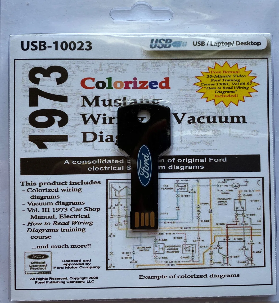 Diagram 1966 Mustang Colorized Wiring Diagram Ford For Sale