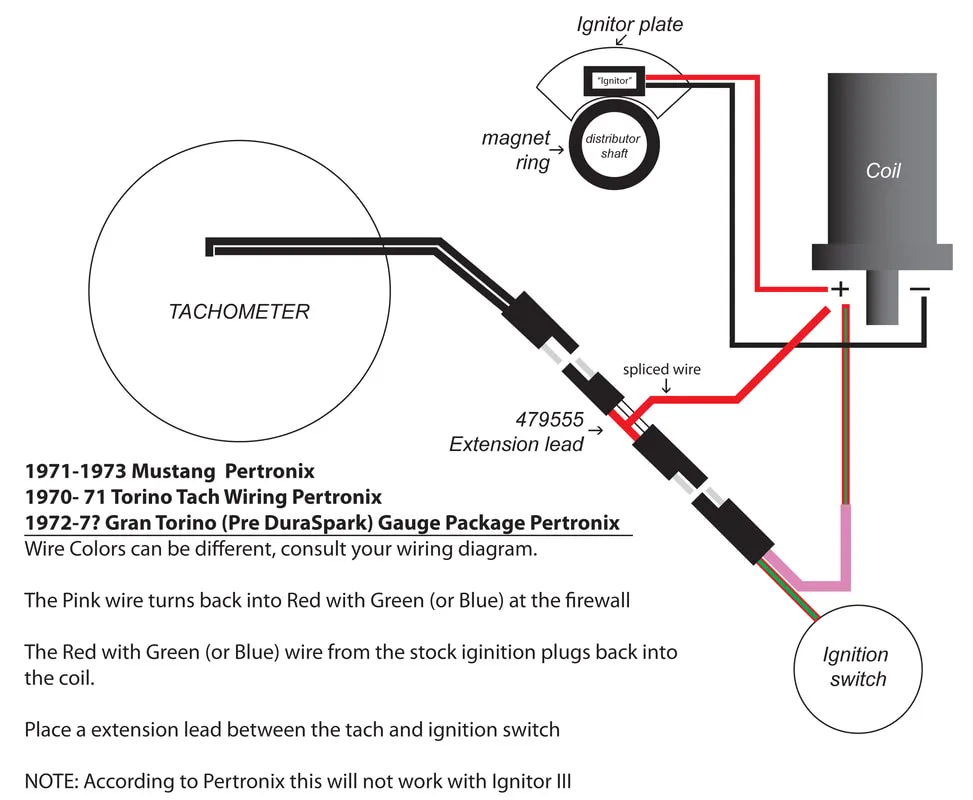 Diagram 1966 Mustang Wiring Diagram Tachometer