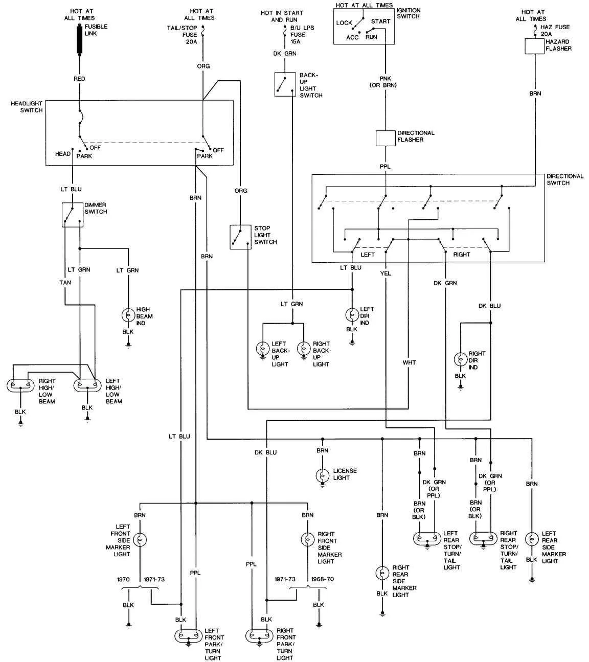 Diagram 1966 Wire Harness Diagram Chevy C 10