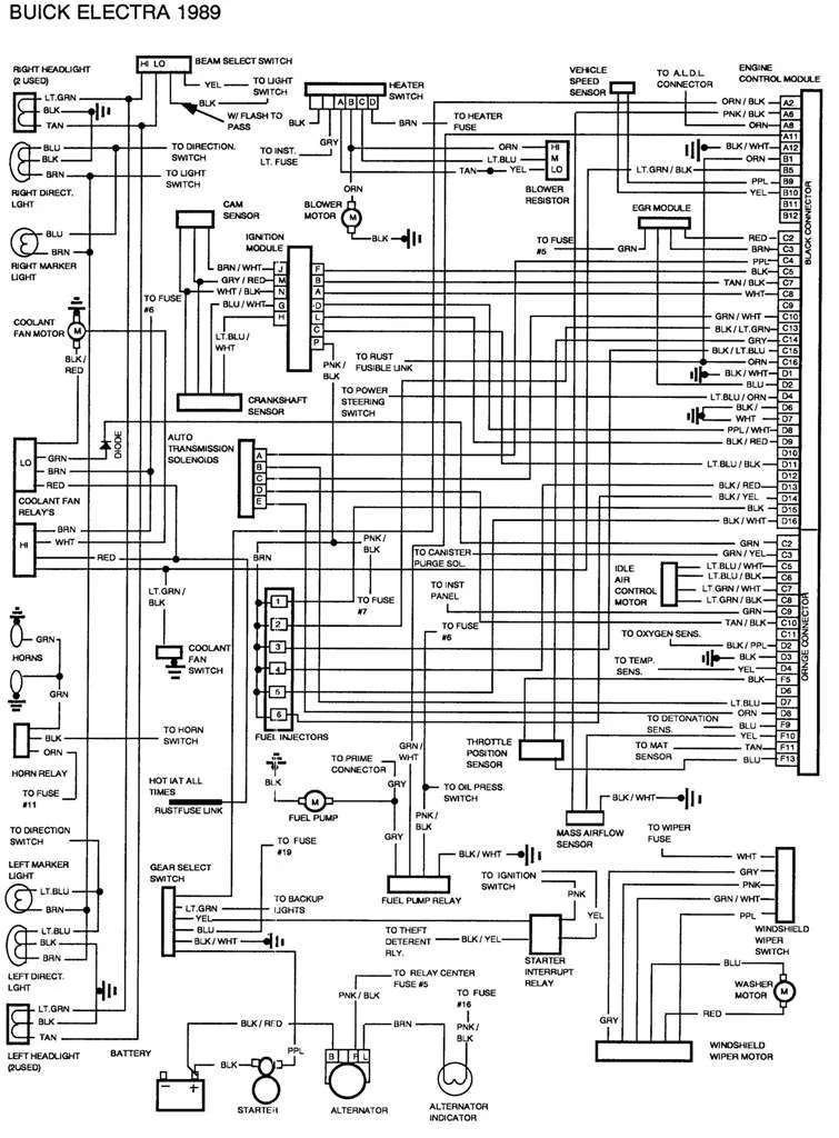 Diagram 1967 Buick Electra Wiring Diagram Schematic