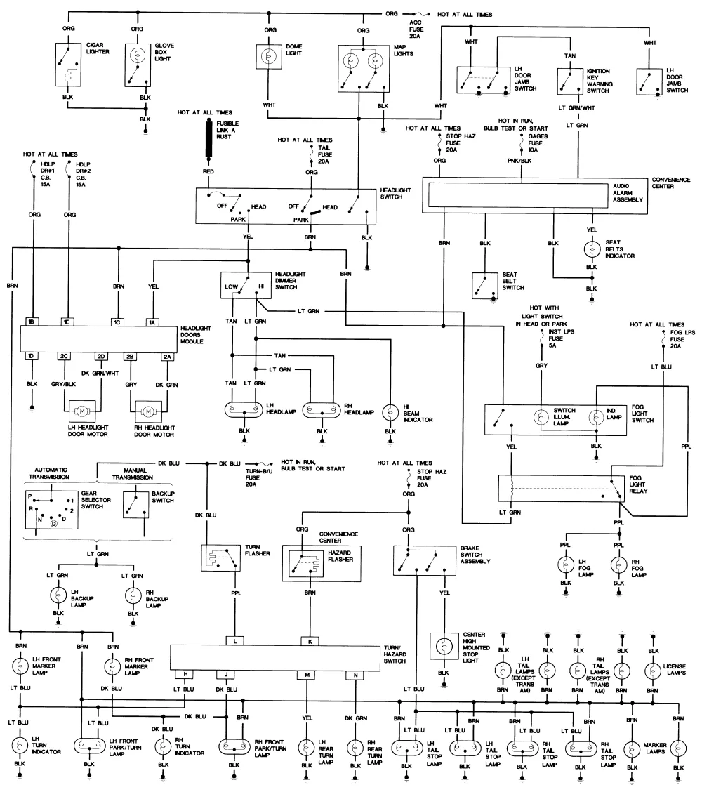 Diagram 1967 Camaro Turn Signal Wiring Diagram Schematic