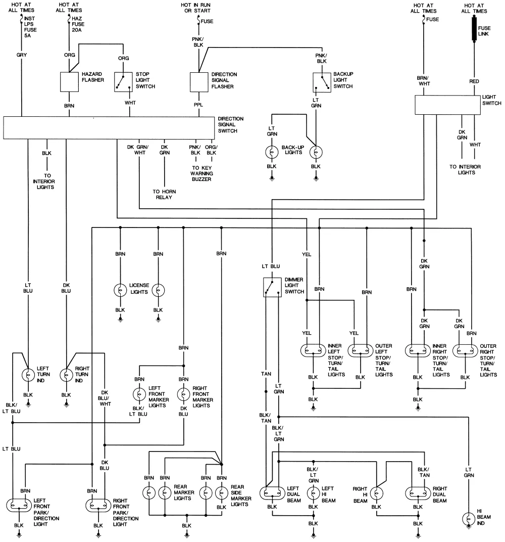 Diagram 1967 Firebird Ignition Switch Wiring Diagram
