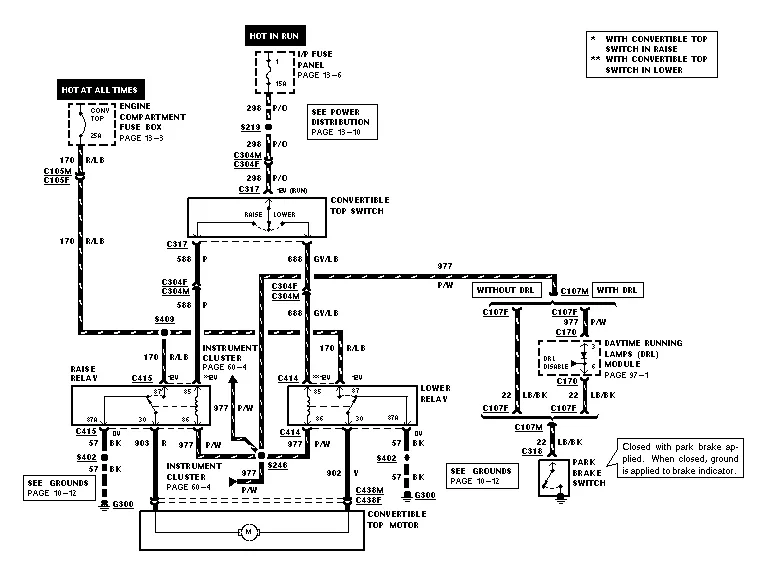 Diagram 1967 Mustang Convertible Top Wiring Diagram