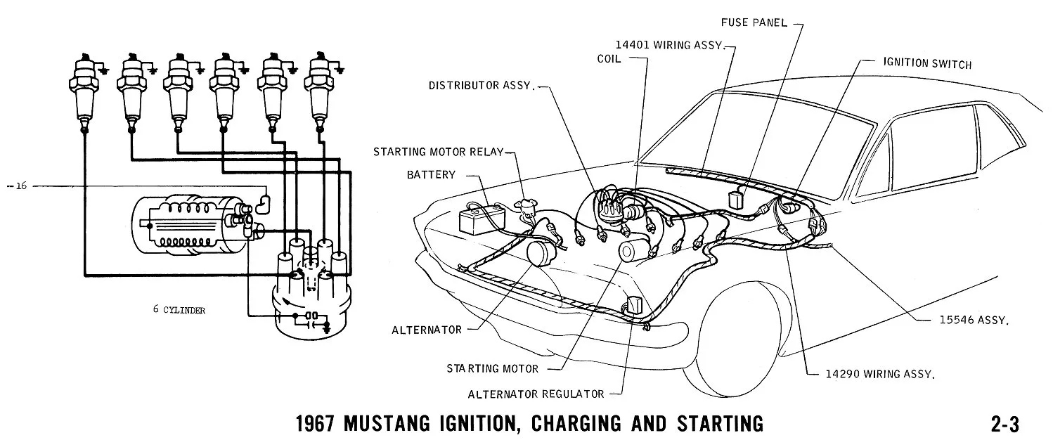 Diagram 1967 Mustang Gas Gauge Wiring Diagram